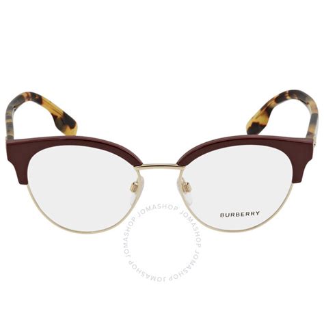 Burberry Alma Demo Cat Eye Ladies Eyeglasses 